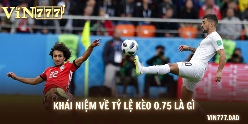 Khái niệm về tỷ lệ kèo 0.75 là gì