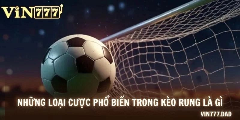 Những loại cược phổ biến trong kèo rung là gì