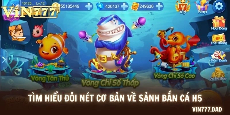 Tìm hiểu đôi nét cơ bản về sảnh bắn cá H5