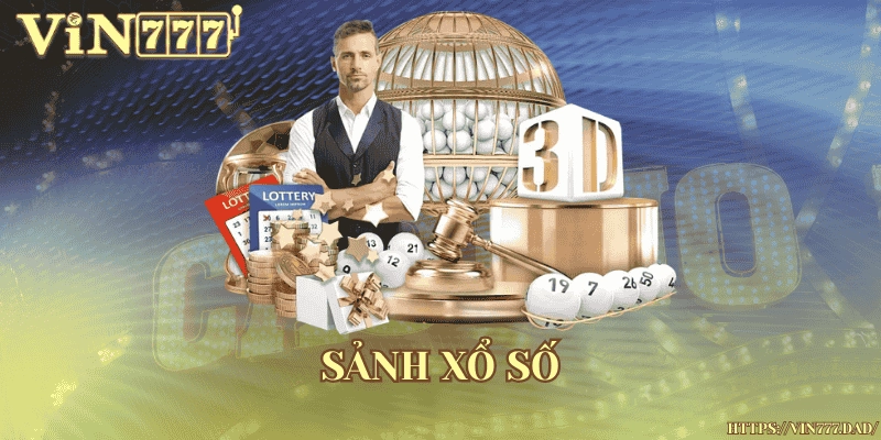 Sảnh xổ số may mắn trúng thưởng lớn